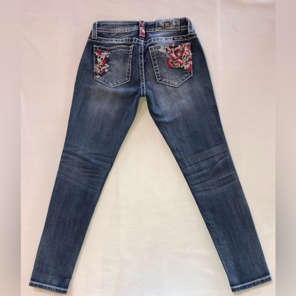 MISS ME Signature Skinny Embroidered Jeans JP7258S3 (W26 L30) - Picture 4 of 17